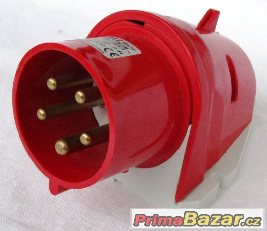 Třífázová přívodka - 5 pólová, 32A / 400V, krytí IP 44 – fotografie 1