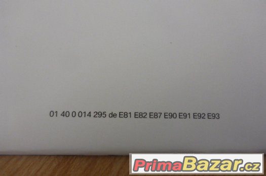 BMW servis kniha cena 399 korun – fotografie 5
