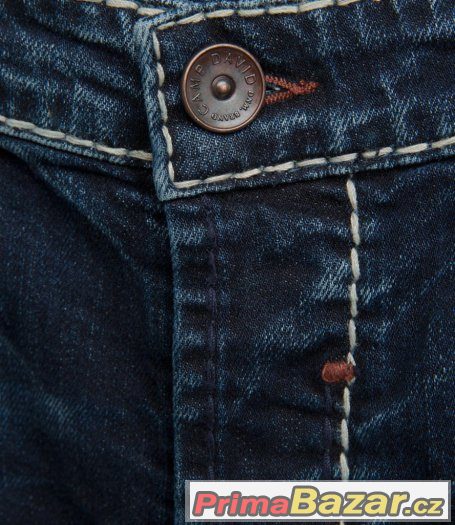 NOVÉ Camp David tmavě modré džíny Comfort Fit MOC 2999.-Kč – fotografie 3