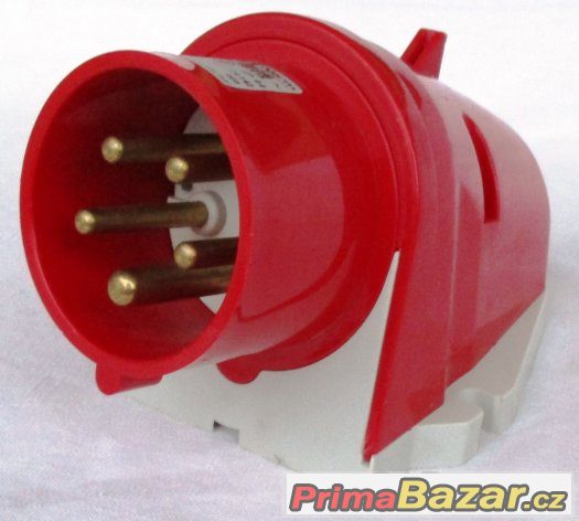 Třífázová přívodka - 5 pólová, 16A / 400V, krytí IP 44 – fotografie 1