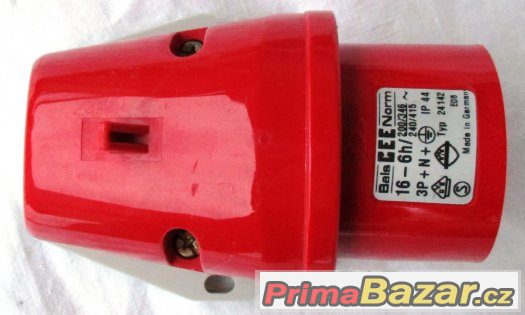Třífázová přívodka - 5 pólová, 16A / 400V, krytí IP 44 – fotografie 3