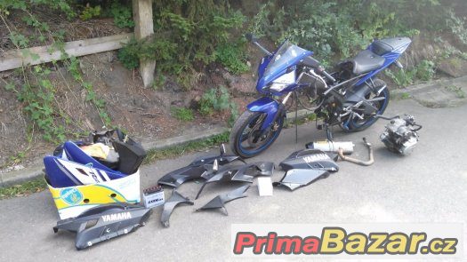 Yamaha yzf r125 komplet na díly – fotografie 2