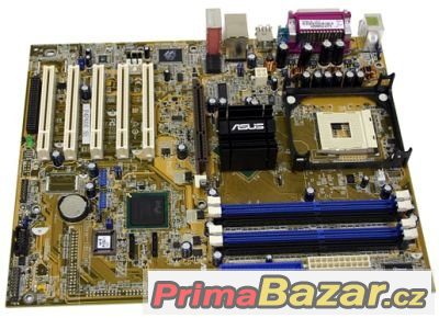 Asus P4P800 SE, sc.478 SATA PATA GLAN Audio  FUNKČNÍ – fotografie 1
