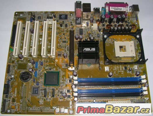 Asus P4P800 SE, sc.478 SATA PATA GLAN Audio  FUNKČNÍ – fotografie 2