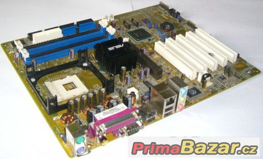 Asus P4P800 SE, sc.478 SATA PATA GLAN Audio  FUNKČNÍ – fotografie 3