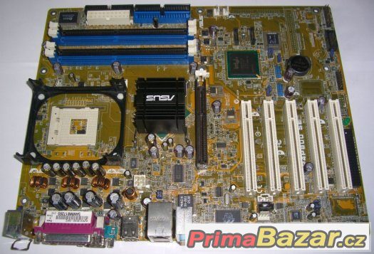 Asus P4P800 SE, sc.478 SATA PATA GLAN Audio  FUNKČNÍ – fotografie 4
