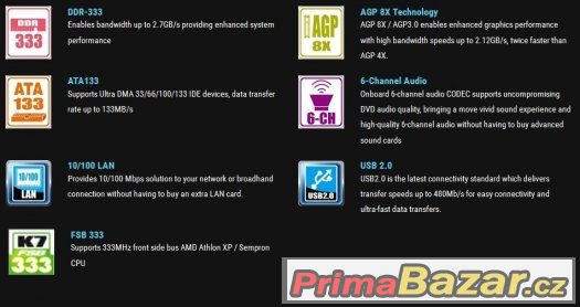 KM400-M Deluxe (Acer Aspire T120) mATX  FUNKČNÍ – fotografie 2