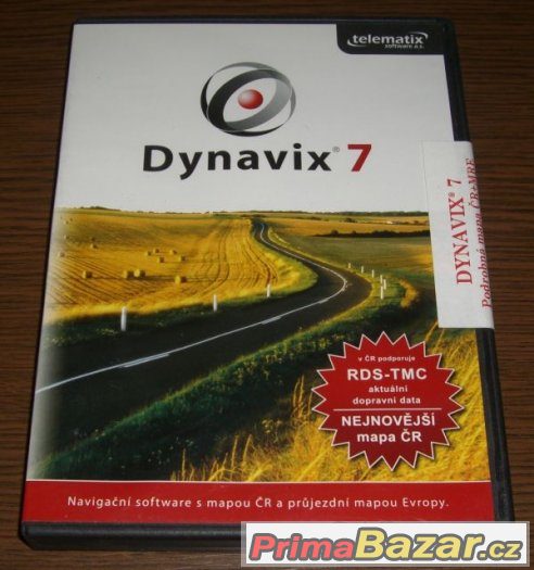 Nerozbalený Dynavix 7 - Podrobná mapa ČR + MRE – fotografie 3