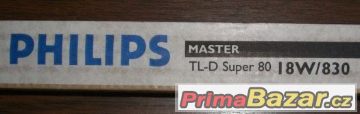 5 kusů Philips MASTER TL-D Super 80 18W/830, NOVÉ – fotografie 4