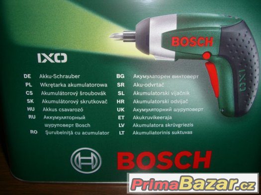 Aku šroubovák BOSCH IXO III – fotografie 3