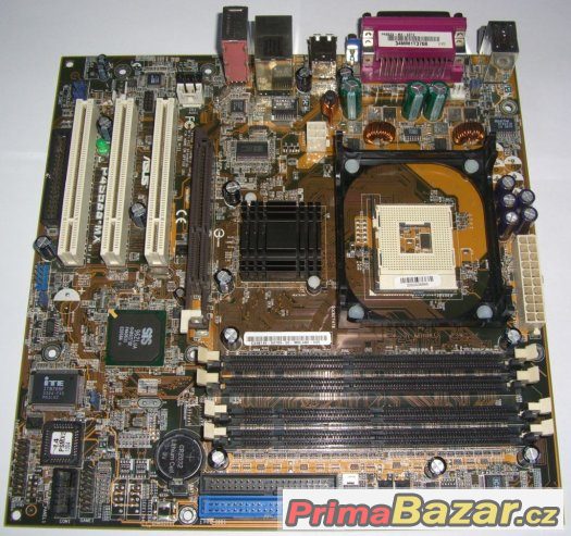 Základní deska Asus P4S533-MX socket 478 DDR + SDRAM – fotografie 2