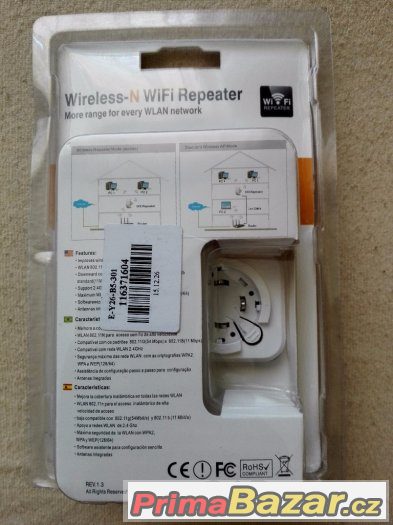 wifi opakovač (repeater) – fotografie 2