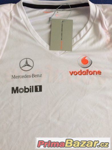Funkční týmové triko F1 McLaren Mercedes,Hamilton,NOVÉ – fotografie 3