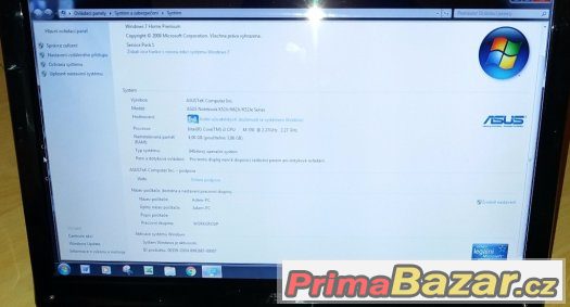 Notebook Asus K52Jr – fotografie 2
