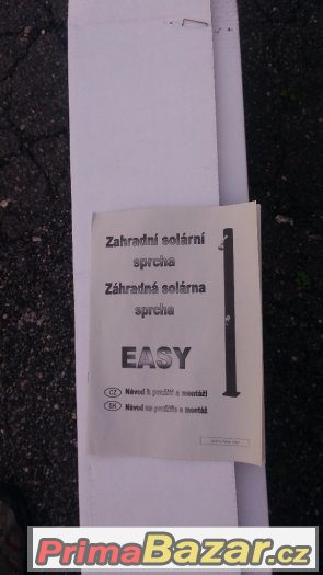 prodám solární sprchu – fotografie 1