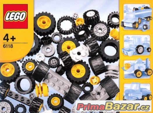 Sháním LEGO 6118 kolečka,popř.6117 okna dveře,6119 stř.tašky – fotografie 1