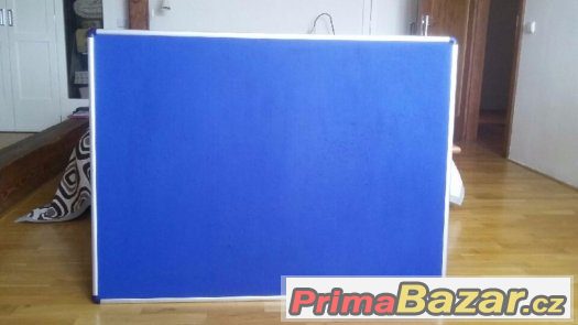 Textilní nástěnka, modrá (120 cm x 90 cm) – fotografie 1
