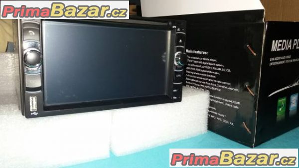 Pěkné Autoradio s DVD 2DIN USB, Card reál foto – fotografie 1