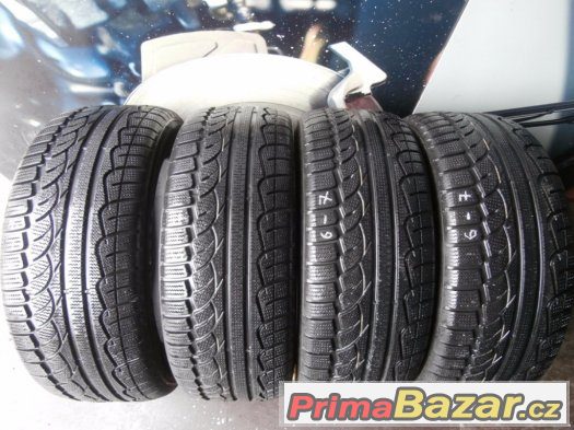 4x zimní pneumatiky Kumho 225/55 R17 97V 80-90% – fotografie 1