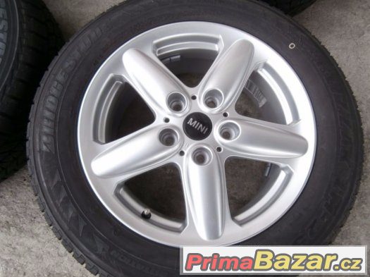 Nepoužitá sada alu kola + pneu rozteč 5x120 vel.16 pneu 205 – fotografie 2