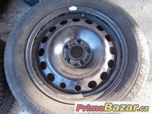 Zimní sada rozteč 5x120 vel.16 s pneu 195/55 R16 – fotografie 2