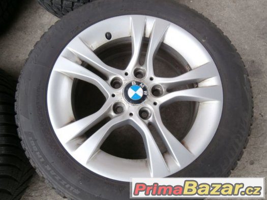 Alu kola,elektrony rozteč 5x120 BMW vel.7x16 s pneu 205/55 – fotografie 2