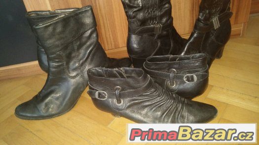 3x boty Tamaris vel.40 – fotografie 1