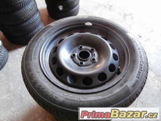 Zimní sada rozteč 5x112 vel.16 et 46 s pneu 205/55 R16 – fotografie 4
