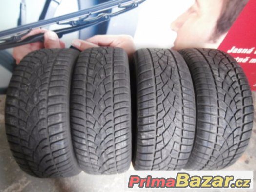 4x zimní pneumatiky 225/55 R17 97H Dunlop 98% – fotografie 1