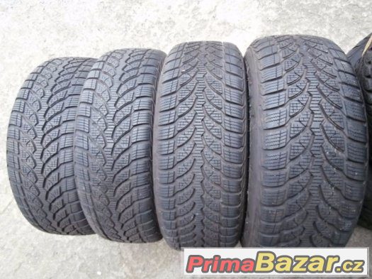 Zánovní zimní sada rozteč 5x120 BMW vel.7x16 s pneu 205/60 – fotografie 2