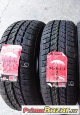 2x zimní pneumatiky 195/55 R16 87T Uniryoal 100%