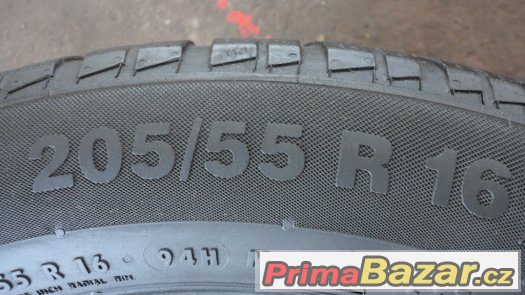 2x zimní pneumatiky Continental 205/55/R16 – fotografie 4