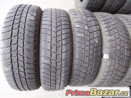 4x zimní pneumatiky 165/70 R14 81T Barum stav 5mm 60% – fotografie 1