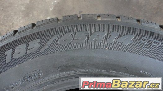 4x zimní pneumatiky Michelin 185/65/R14 – fotografie 3