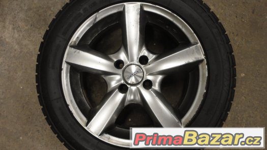 4x alu kola Dezent R16 4x108 + 4x pneu 205/55/R16 – fotografie 2