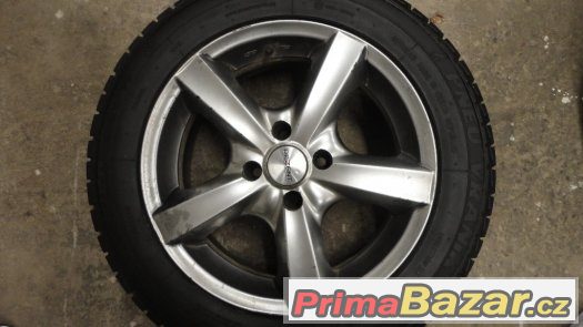 4x alu kola Dezent R16 4x108 + 4x pneu 205/55/R16 – fotografie 4