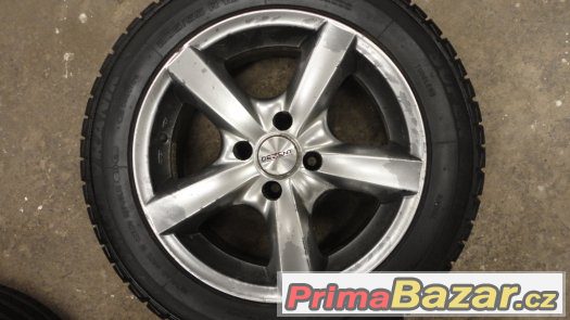 4x alu kola Dezent R16 4x108 + 4x pneu 205/55/R16 – fotografie 5