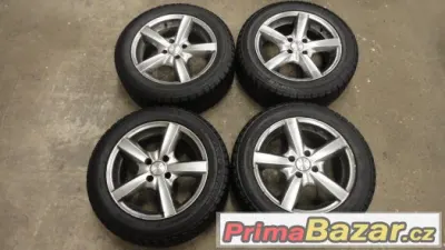 4x alu kola Dezent R16 4x108 + 4x pneu 205/55/R16