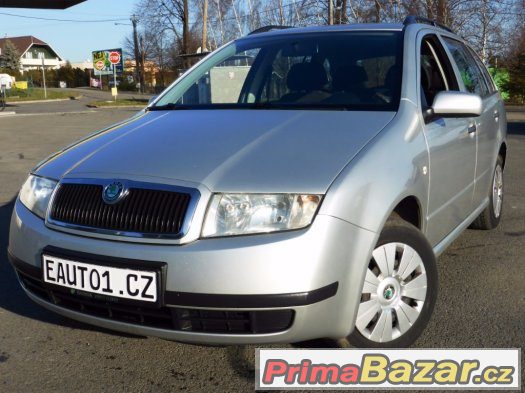 ŠKODA FABIA COMBI 2004 1.4i16V 55kW KLIMA LYŽINY ABS 2xBAG P – fotografie 1