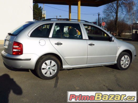 ŠKODA FABIA COMBI 2004 1.4i16V 55kW KLIMA LYŽINY ABS 2xBAG P – fotografie 4