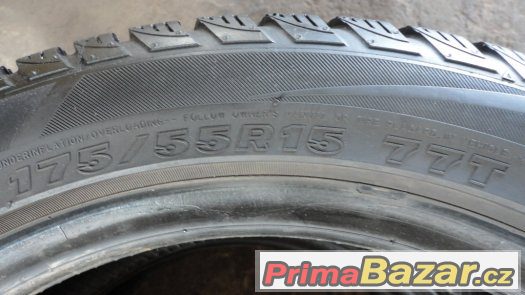 2x zimní pneumatiky Maxxis 175/55/R15 – fotografie 3