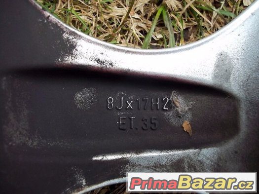 4 ALU disky + 4 pneumatiky 17" – fotografie 2