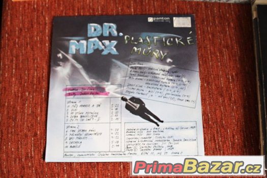 Vinylové  LP Dr. Max - Plastické můry (1989) – fotografie 2