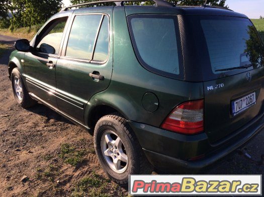 Mercedes ML 270cdi 2001 290xxxKM + chip – fotografie 4