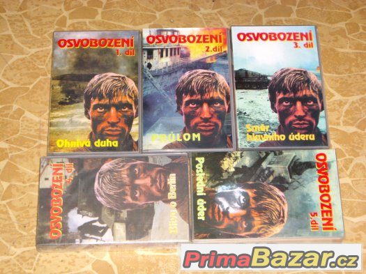 Osvobození 5 VHS kazet – fotografie 1