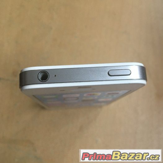 Apple iPhone 4S 32GB bílý, záruka 3 měsíce, pěkný stav – fotografie 3