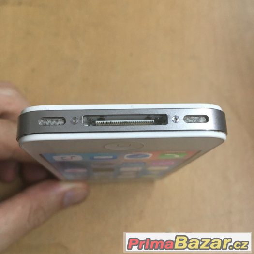 Apple iPhone 4S 32GB bílý, záruka 3 měsíce, pěkný stav – fotografie 4