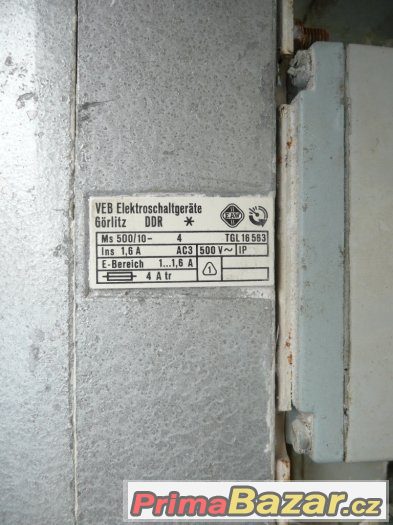 Elektro motor 500V s vertikálním brusným kotoučem – fotografie 2