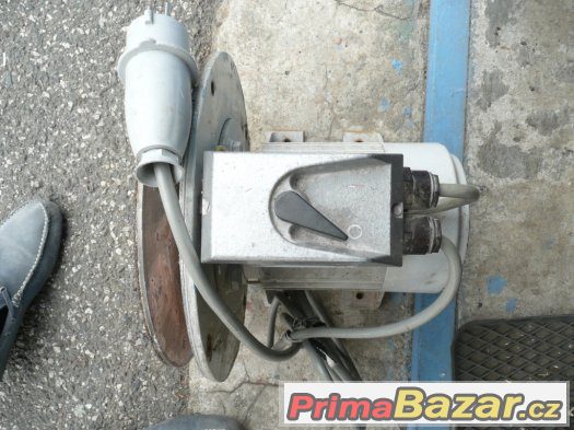 Elektro motor 500V s vertikálním brusným kotoučem – fotografie 5