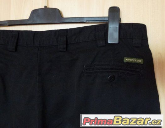 KVALITNÍ PÁNSKÉ ČERNÉ KALHOTY zn. DOCKERS PRO VELKÉ CHLAPY – fotografie 4